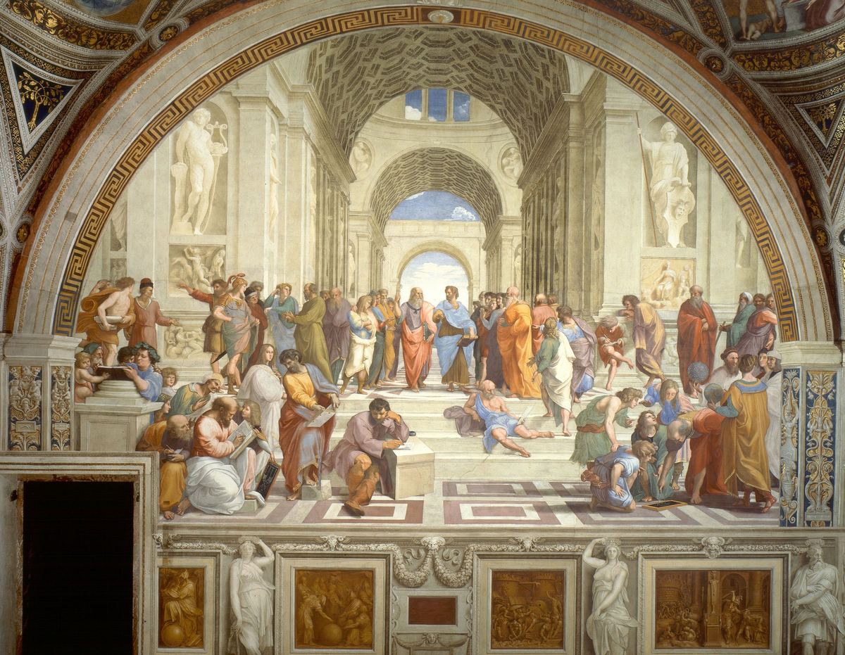 The School of Athens by Raphael (1509–1511)